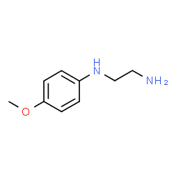 ChemSpider 2D Image | N-(4-Methoxyphenyl)-1,2-ethanediamine | C9H14N2O