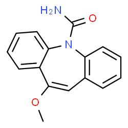 ChemSpider 2D Image | 10-Methoxycarbamazepine | C16H14N2O2