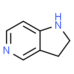 ChemSpider 2D Image | 2,3-Dihydro-1H-pyrrolo[3,2-c]pyridine | C7H8N2