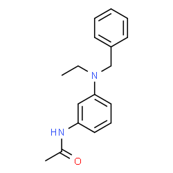 ChemSpider 2D Image | 3-(N-Ethyl-N-benzyl)aminoacetanilide | C17H20N2O