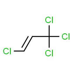 ChemSpider 2D Image | (1E)-1,3,3,3-Tetrachloro-1-propene | C3H2Cl4