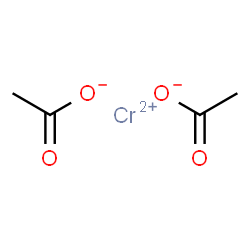 ChemSpider 2D Image | Chromous acetate | C4H6CrO4
