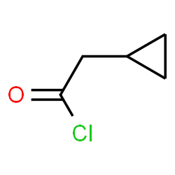ChemSpider 2D Image | Cyclopropylacetyl chloride | C5H7ClO