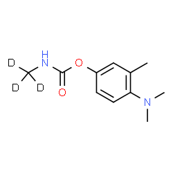 ChemSpider 2D Image | 4-(Dimethylamino)-3-methylphenyl (~2~H_3_)methylcarbamate | C11H13D3N2O2