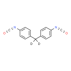 ChemSpider 2D Image | 1,1'-(~2~H_2_)Methylenebis(4-isocyanatobenzene) | C15H8D2N2O2
