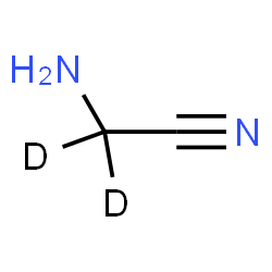 ChemSpider 2D Image | Amino(~2~H_2_)acetonitrile | C2H2D2N2