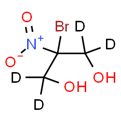 ChemSpider 2D Image | 2-Bromo-2-nitro-1,3-(~2~H_4_)propanediol | C3H2D4BrNO4
