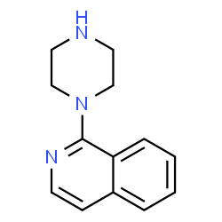 ChemSpider 2D Image | 1-(1-Piperazinyl)isoquinoline | C13H15N3