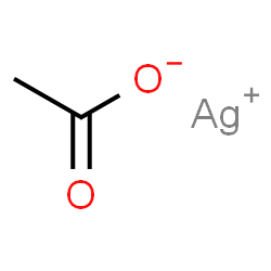 ChemSpider 2D Image | Silver(I) acetate | C2H3AgO2