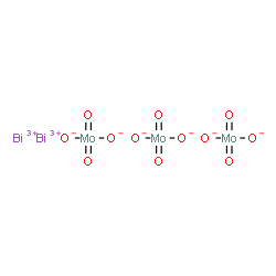 ChemSpider 2D Image | Bismuth(3+) dioxido(dioxo)molybdenum (2:3) | Bi2Mo3O12