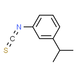 ChemSpider 2D Image | 1-Isopropyl-3-isothiocyanatobenzene | C10H11NS