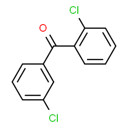 ChemSpider 2D Image | (2-Chlorophenyl)(3-chlorophenyl)methanone | C13H8Cl2O