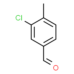 ChemSpider 2D Image | 3-Chloro-4-methylbenzaldehyde | C8H7ClO