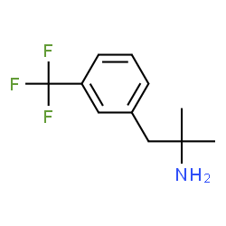ChemSpider 2D Image | 2-Methyl-1-[3-(trifluoromethyl)phenyl]-2-propanamine | C11H14F3N