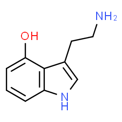 ChemSpider 2D Image | 4-HYDROXYTRYPTAMINE | C10H12N2O
