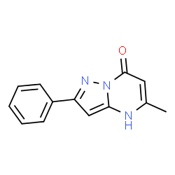 ChemSpider 2D Image | 5-Methyl-2-phenylpyrazolo[1,5-a]pyrimidin-7(4H)-one | C13H11N3O