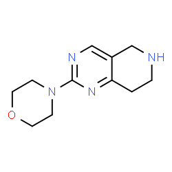 ChemSpider 2D Image | 4-{5H,6H,7H,8H-pyrido[4,3-d]pyrimidin-2-yl}morpholine | C11H16N4O