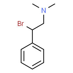 ChemSpider 2D Image | beta-Bromo-N,N-dimethylphenethylamine | C10H14BrN