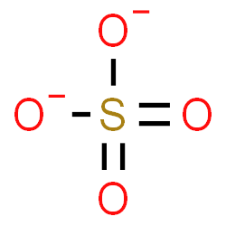 ChemSpider 2D Image | Sulfate dianion | O4S