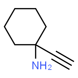 ChemSpider 2D Image | 1-Ethynylcyclohexanamine | C8H13N