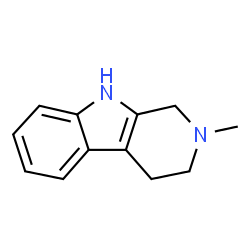ChemSpider 2D Image | 2-Methyl-1,2,3,4-tetrahydro-Î²-carboline | C12H14N2