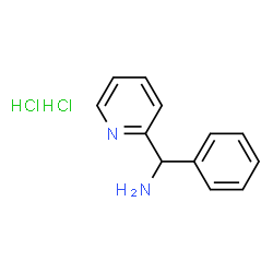 ChemSpider 2D Image | Phenyl(pyridin-2-yl)methanamine dihydrochloride | C12H14Cl2N2