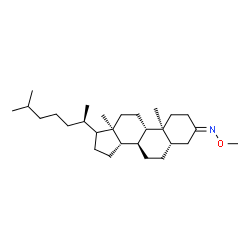ChemSpider 2D Image | (3Z,5alpha,17xi)-N-Methoxycholestan-3-imine | C28H49NO
