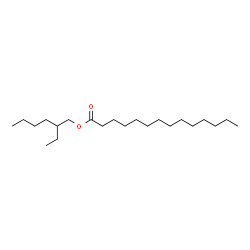 ChemSpider 2D Image | ETHYLHEXYL MYRISTATE | C22H44O2