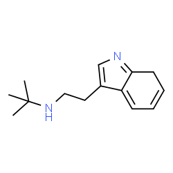 ChemSpider 2D Image | N-[2-(7H-Indol-3-yl)ethyl]-2-methyl-2-propanamine | C14H20N2
