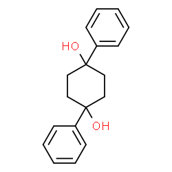 ChemSpider 2D Image | 1,4-Diphenyl-1,4-cyclohexanediol | C18H20O2