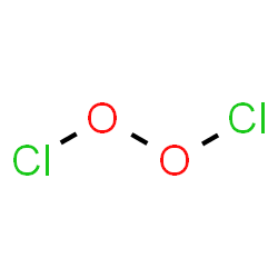 ChemSpider 2D Image | chlorine peroxide | Cl2O2