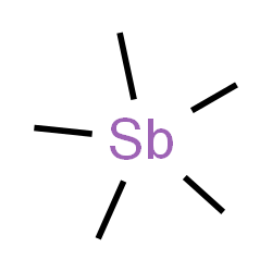 ChemSpider 2D Image | Pentamethylstiborane | C5H15Sb