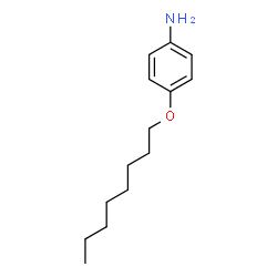 ChemSpider 2D Image | 4-Octyloxyaniline | C14H23NO
