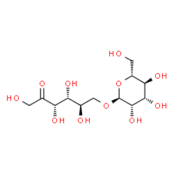 ChemSpider 2D Image | 6-O-alpha-D-Mannopyranosyl-D-fructose | C12H22O11