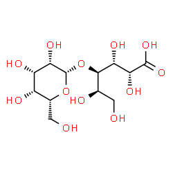 ChemSpider 2D Image | 4-O-beta-D-Talopyranosyl-D-gluconic acid | C12H22O12