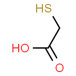 ChemSpider 2D Image | Thioglycolic acid | C2H4O2S