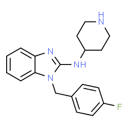 ChemSpider 2D Image | Tecastemizole | C19H21FN4