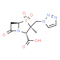 ChemSpider 2D Image | Tazobactam | C10H12N4O5S