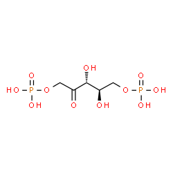 ChemSpider 2D Image | Ribulose diphosphate | C5H12O11P2