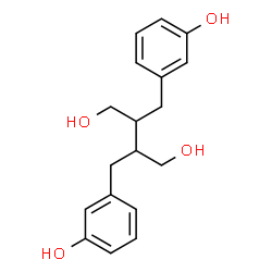 ChemSpider 2D Image | Enterodiol | C18H22O4