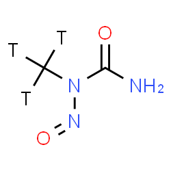 ChemSpider 2D Image | 1-(~3~H_3_)Methyl-1-nitrosourea | C2H2T3N3O2