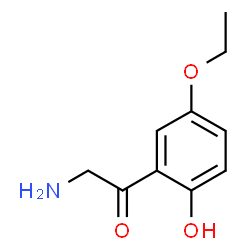 ChemSpider 2D Image | 2-Amino-1-(5-ethoxy-2-hydroxyphenyl)ethanone | C10H13NO3