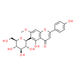 ChemSpider 2D Image | Swertisin | C22H22O10