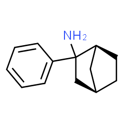 ChemSpider 2D Image | (1S,4R)-2-Phenylbicyclo[2.2.1]heptan-2-amine | C13H17N