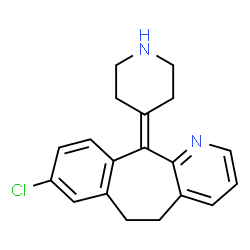 ChemSpider 2D Image | Desloratadine | C19H19ClN2