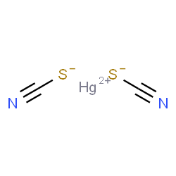 ChemSpider 2D Image | MERCURIC THIOCYANATE | C2HgN2S2