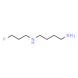 ChemSpider 2D Image | N-(3-Fluoropropyl)-1,4-butanediamine | C7H17FN2