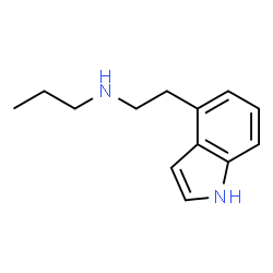 ChemSpider 2D Image | N-[2-(1H-Indol-4-yl)ethyl]-1-propanamine | C13H18N2