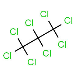 ChemSpider 2D Image | PERCHLOROPROPANE | C3Cl8