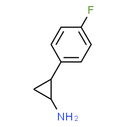 ChemSpider 2D Image | 2-(4-Fluorophenyl)cyclopropanamine | C9H10FN